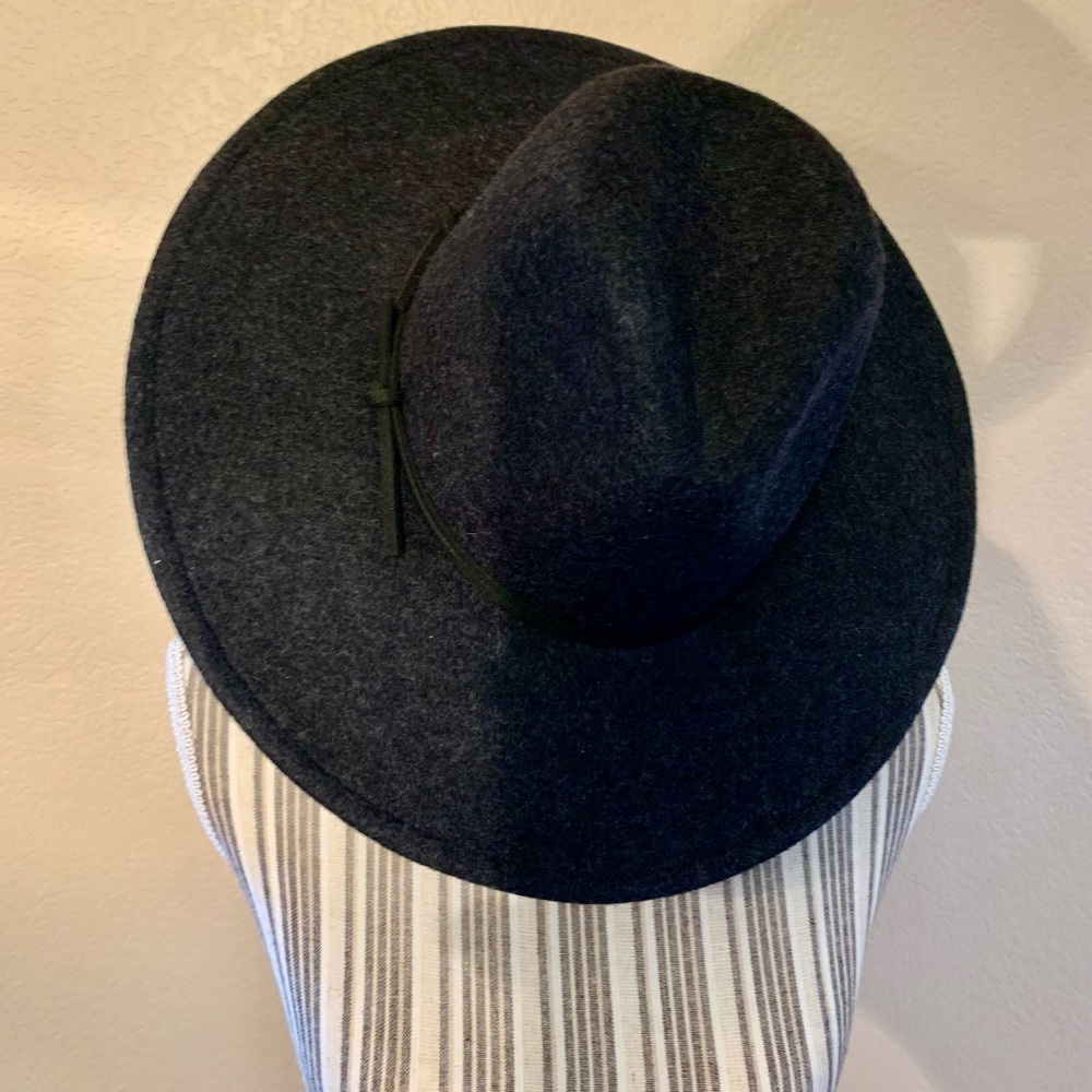 Universal Thread Dark Gray Felt Hat - image 3